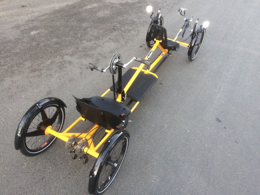 Family Recumbent trike Trisled